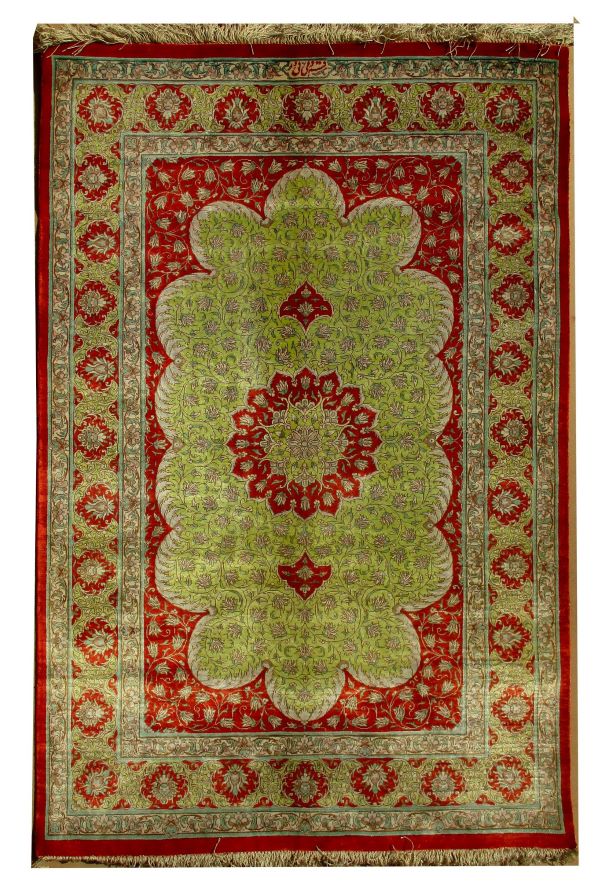 Persian Quom Superfine 100% Silk