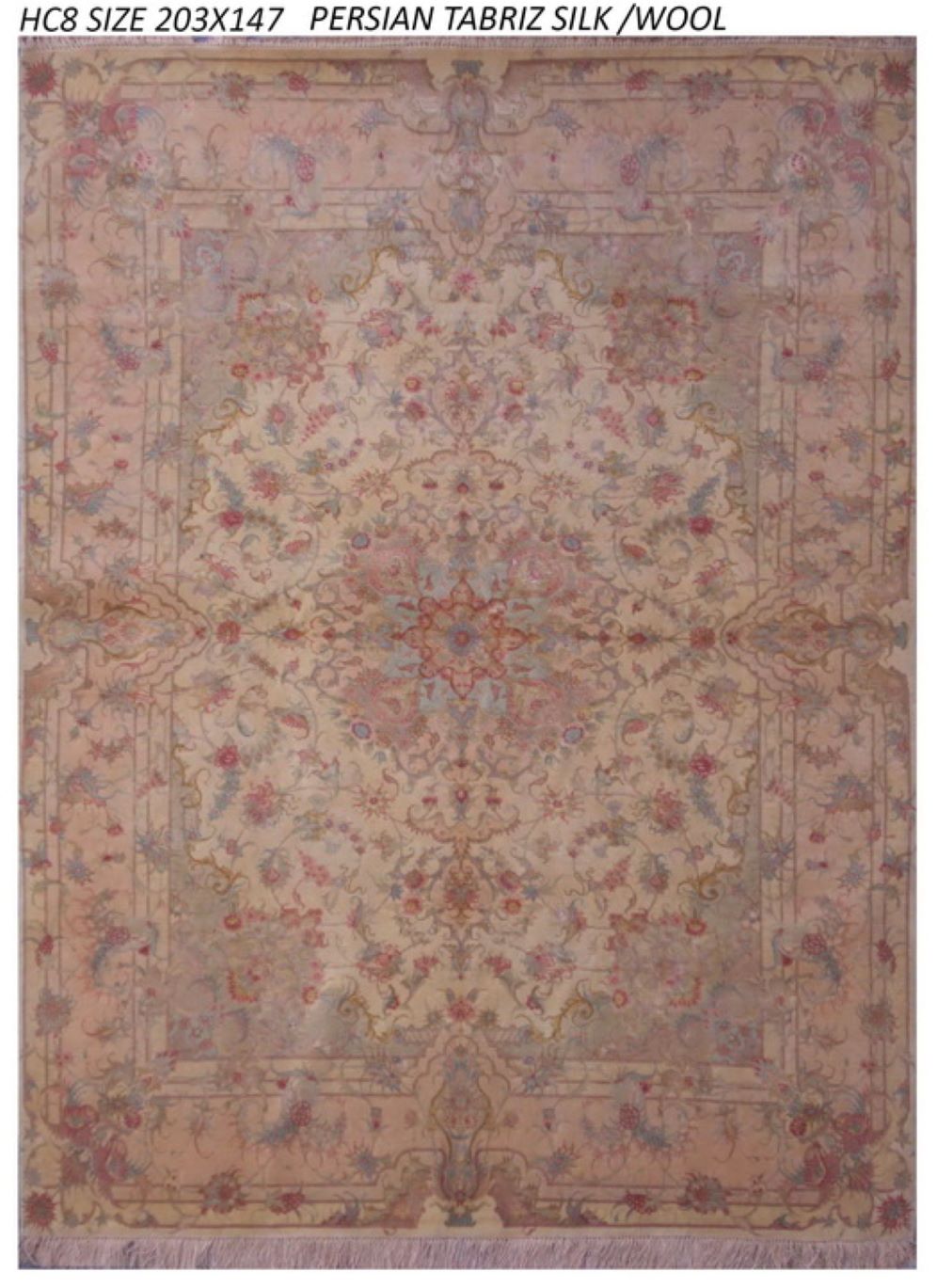 Persian Tabraiz Silk/Wool