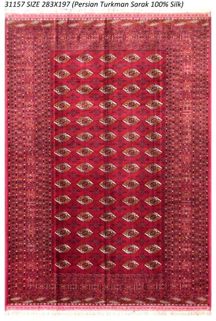 Persian Turkoman  Sarak 100% Silk